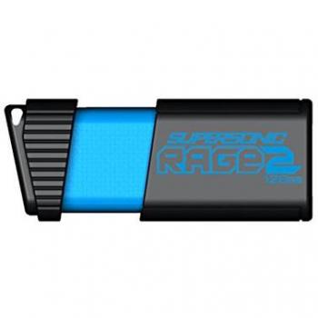 Patriot Memory Supersonic Rage 2 128GB de Alta Velocidad hasta 400MB/sec - Memoria USB - Unidad Flash USB -PEF128GSR2USB