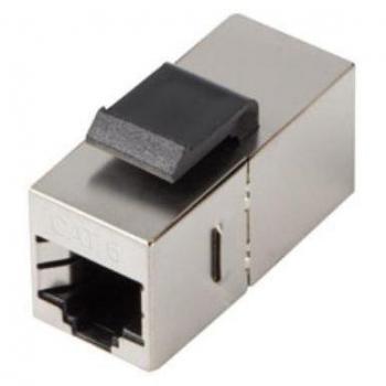 Conector RJ45 Cat6 FTP Keystone Feed-Thru Lanberg KSF6-3000 - 2xRJ45 Macho - Bolsa de 10 Unidades