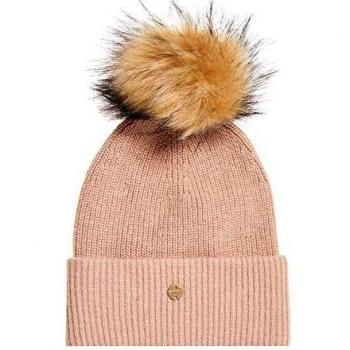 Superdry Heritage Ribbed Mujer Beanie Natural One Size