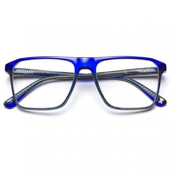 Etnia Barcelona Nouvel BL Armazones y Lentes Recetados para Hombre Azules 55