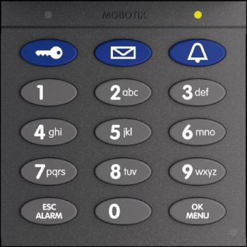 Teclado Mobotix T26 con RFID, Gris Oscuro
