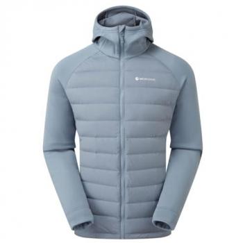 Montane Men's Composite Down Hoodie - Stone Blue, 2XL