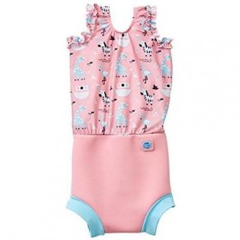 Splash About Happy Nappy Bañador pañal para bebés Disfraz, Unisex-Baby, Nina's Ark, 12-24 Meses