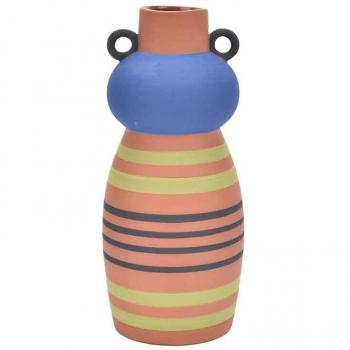Jarrón Decorativo Marrón 28x13x13cm 31068