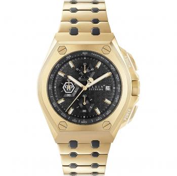 Philipp Plein Extreme 44Mm Men's Watch Gold