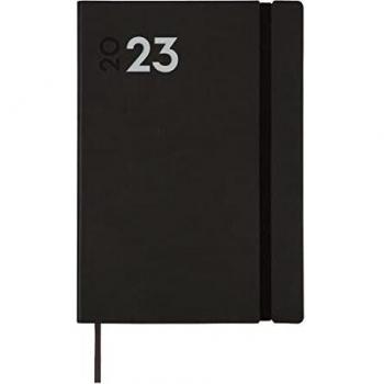 Finocam - Agenda 2023 Dynamic Mara 1 Día Página Enero 2023 - Diciembre 2023 (12 meses) Negro Catalán