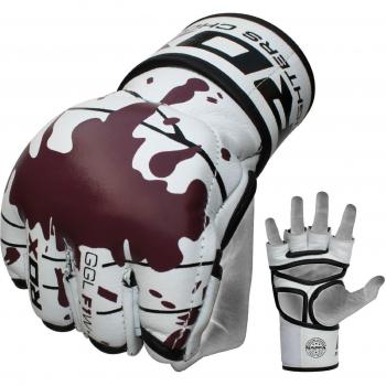 RDX Cuero MMA UFC Guantes Lucha Libre Sparring Artes Marciales Grappling Guantillas Entrenamiento
