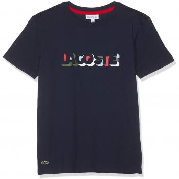 Lacoste Tj3290, Camiseta Niños, Azul