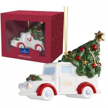 Villeroy & Boch Christmas Classics Pick-Up Truck Ornament 9 cm