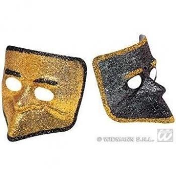 WIDMANN LIBROLANDIA 5106V MASCHERA MEZZO VISO PVC GLITTER CANAL GRANDE