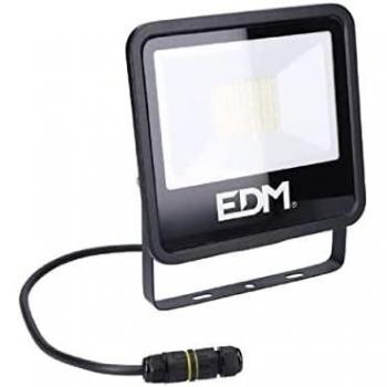 FOCO PROYECTOR LED 50W 4000lm 4000K LUZ DÍA IP65 70 LEDS 192x29x175cm ANCHO FONDO ALTO 25000h 220-240