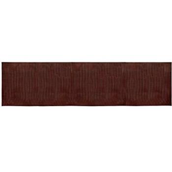 Lacor Timor Camino de Mesa, 75% PVC y 25% Poliéster, Marrón, 40 x 140 x 7 cm