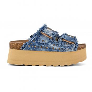 Colors of California Women's Denim Flip Flops HC.BES41