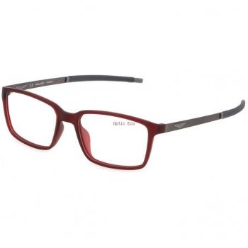 Police Glasses Red Male Size 54 MM