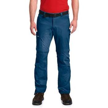 Maier Sports Tajo 2 Men's Zip-Off Outdoor Pants with 4 Pockets in Ensign Blue