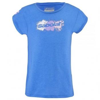 Camiseta Babolat Exs Cotton Tee Niña - Algodón de Alta Calidad - Ajuste Estándar - Diseño Moderno - Secado Rápido
