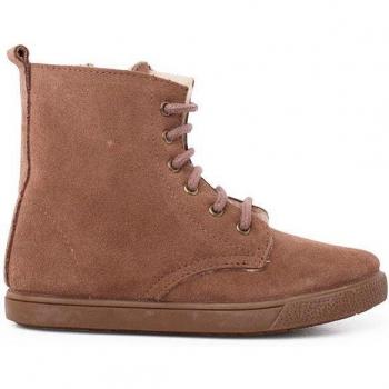 Pisamonas Bota Borrego Cordones Cremallera Lateral