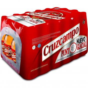 Cruzcampo Cerveza Pilsen - Pack de 24 Botellas de 250 ml - Total: 6 Litros