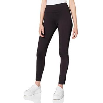 Falke Women's Black Lace Block Colour Leggings, Size M (10-12)