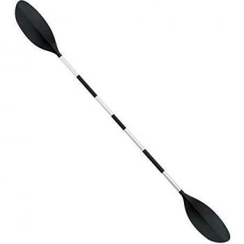 Intex Kayak Paddle Aluminum 218 cm Desmontable Negro