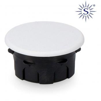 Edp 60106 Caja Redonda, 40 X 60mm, Blanco