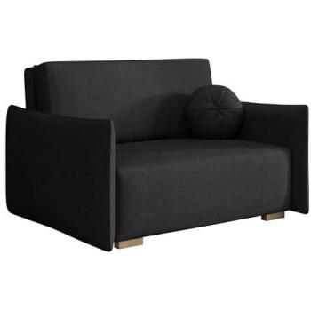 Sofá-cama Columbus 221 con caja de ropa de cama, dimensiones 130 x 85 x 98 cm, modelo Soul 20