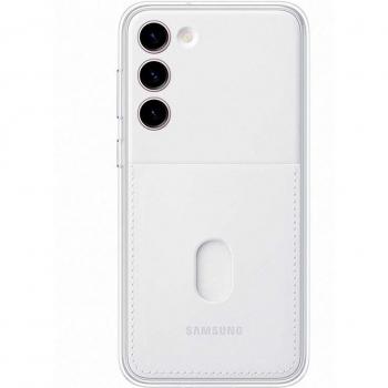 Samsung Frame Case White Cardholder for Galaxy S23 Plus