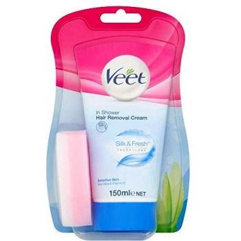 Veet Crema Depilatoria De Ducha- Piel Sensible, 150ml